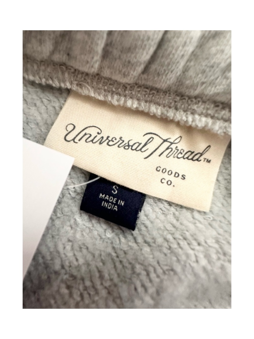 Universal Thread Light Gray Drawstring Cargo Mini Skirt - Picture 4 of 4